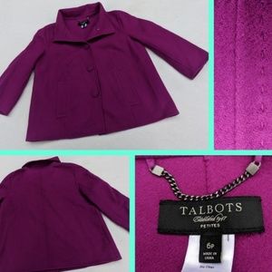 Talbot rose wool jacket 6P